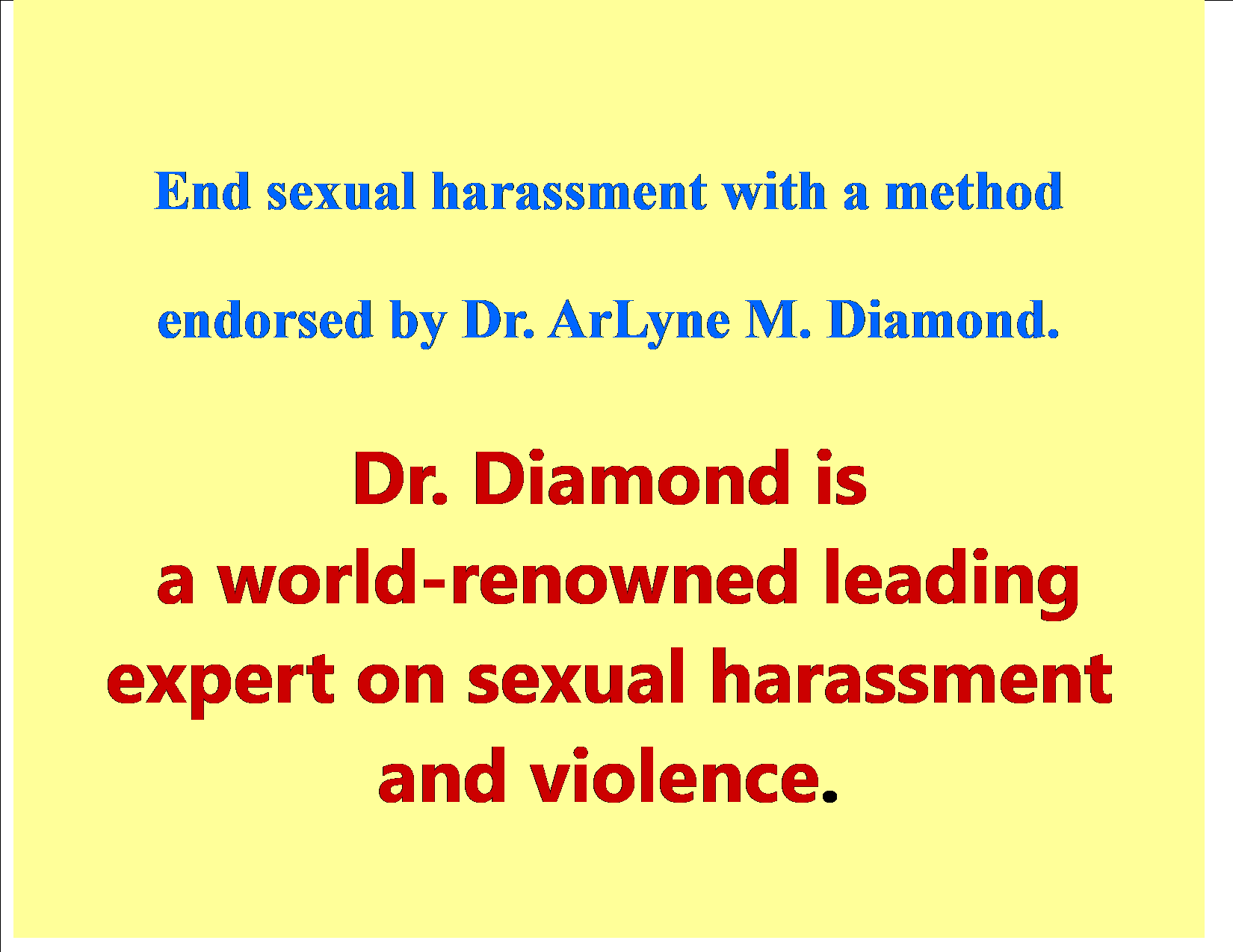 Noted Sexual Harassment Prevention  Cards